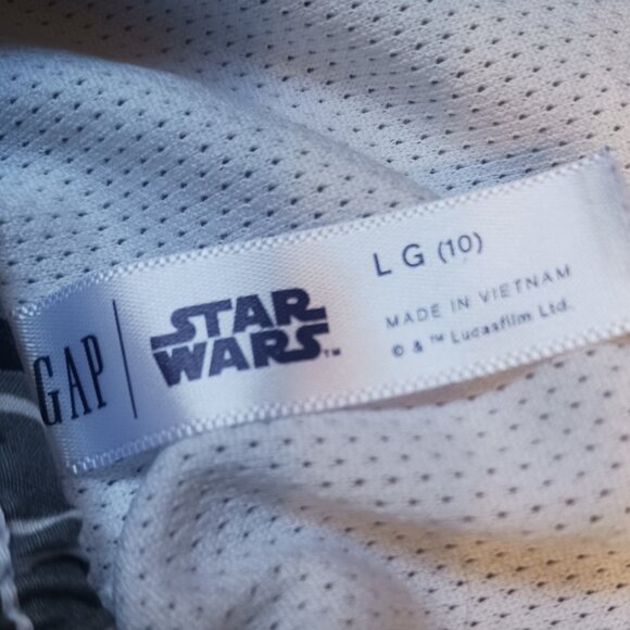 Gap Surf Star Wars Boys Swim Shorts – Size 10 / Large, Navy & Gray - Picture 9 of 10